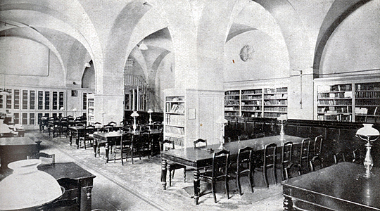 Sala di lettura